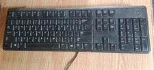 Used Computer Keyboard USB Wired Full Size QWERTY Keyboard Tested Working picture