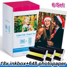 Canon KP-108IN Ink and Paper for Selphy CP Serie Photo Printers CP1300 CP900 Lot picture