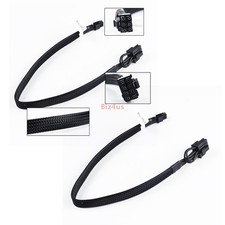 2PCS GPU Cables For Mac Pro G5 Mini 6-pin to 8pin Video Card Power Adapter 35CM picture