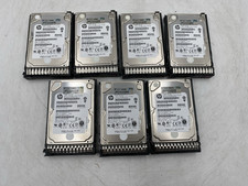 LOT OF 7 HP 600GB 10K 600GB 2.5