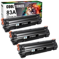 3 Pack Compatible CF283X 83X Toner For HP LaserJet Pro MFP M127fn M127fw M125nw picture