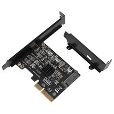 USB PCIE Card Type C PCI-Express 4X to USB 3.2 Gen 2X2 (20Gbps) ASM32428699 picture