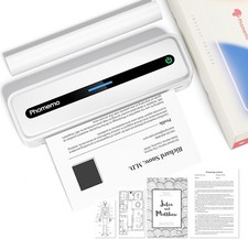 Phomemo Portbale Printers Wireless for Travel,Bluetooth 8.5'' x 11'' Portable... picture