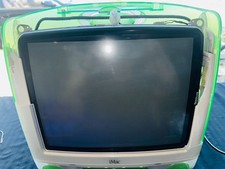 Vintage 1999 Apple iMac G3 Computer - Lime - Broken Plastic - Tested Works picture