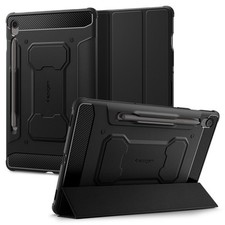 For Galaxy Tab S10 FE + | Spigen [ Rugged Armor Pro ] Shockproof Slim Cover picture