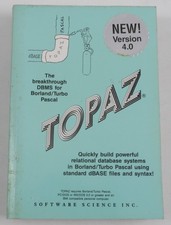 Topaz Version 4.0 for Borland/Turbo Pascal User's Guide - 1993 picture