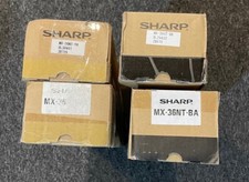 MX-36NT-BA-MX-36NT-YA TONER CARTRIDGES (2 ea) LOT OF SHARP TONERS picture