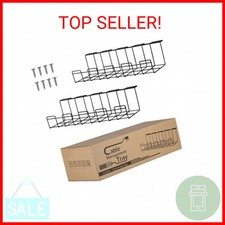 2 Packs Cable Management Tray, 16