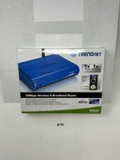 TRENDnet TEW-432BRP 54 Mbps 4-Port 10/100 Broadband Wireless Firewall Router-New picture