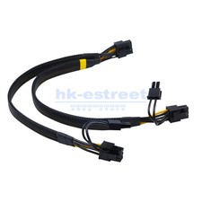 Lot 8P to Dual 8P Cable for DELL T3600 T3610 T5820 T5810 T7820 T5600 T7810 T7920 picture