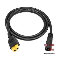 XT60 to DC 8mm Connector Adapter,XT60 Female to DC 7909 Female to XT60 Female picture