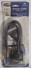 Vintage 1999 Belkin 6' Printer To PC  Cable Db25 New Sealed picture