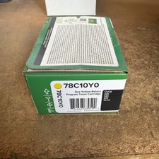 Lexmark™ 78C10Y0 Yellow Return Program Toner Cartridge picture