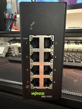 WAGO 852-1112 8 PORT INDUSTRIAL SWITCH picture