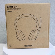 Logitech Zone 301 Wireless Bluetooth Headset Noise Canceling Mic K333 picture