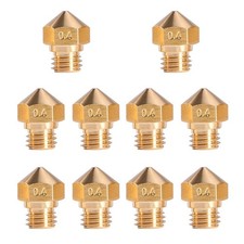 16pcs 3d Brass Volcano Nozzle M6 Thread Nozzles 0.2mm0.3mm0.4mm0.5mm0.6mm0.8mm1. picture