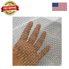 Durable 304 Stainless Steel Wire Mesh 12” x 24” Screens for Garden & Vent Use picture