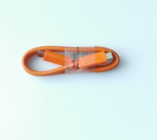 Orange USB-C to USB-C CABLE 20in/50cm For LaCie External Portable Hard Drive picture