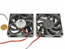 2 Pieces Fan 24v 70mm x 15mm 2pin 7015 3d printer extruder fan cpu blower G33 picture