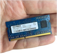 ELPIDA 4GB 1Rx8 PC3L - 12800S-11-12-B4 picture
