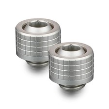 Thermal Grizzly DeltaMate ST13 Fitting, 10mm ID/13mm OD, Matt Nickel, 2pk picture