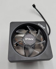AMD Wraith Prism RGB LED CPU Cooler Fan Copper Heat Pipe Heatsink 4-Pin PWM Good picture
