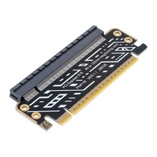 PCIe X16 Height Extension Riser Card,80 Low‑Profile to 120mm Full‑Height Adapter picture