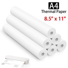2-10 Rolls A4 Thermal Paper 8.5