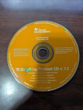 Texas Instruments TI Graphing Product V. 1.2 (PC) NO TRACKING - DISC ONLY 9415 picture