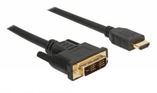 Delock DVI HDMI Connection Cable DVI-D 18+ Digital Cable/Display/Video 1 85582 picture