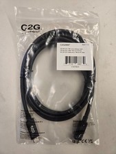 Brand New C2G USB-C to USB-C 6.6ft (2m) TB4 Active 40gbps Cables, Part #: 28887. picture