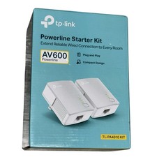 TP-LINK TL-WPA4220KIT 300Mbps AV600 WiFi Powerline Extender Starter Kit picture