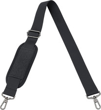 RAINYEAR 59 Inch Shoulder Strap Replacement Strap for Laptop Bag, Black picture