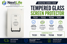 NEW Genuine Zebra TC51 TC52 TC56 TC57 Screen Protector 3-Pack KT-TC51-SCRNP1-01 picture