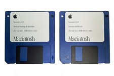Apple Macintosh System 6.0.8 Complete Set of 1.4M Install Disks for Classic Macs picture