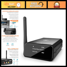 HiFi Bluetooth 5.3 Music Receiver Adapter, Long Range with DAC, LDAC, aptX HD, O picture