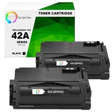 TCT 2 Black Q5942A 42A Toner Cartridges For HP LaserJet 4250 4240 4350 printers picture