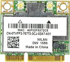 0TVFF3 New Dell Wireless DW1550 Precision M4800 WiFi Card BlueTooth 4.0 TVFF3 picture
