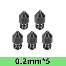 5PCS MK8 Hardened Steel Nozzle for Ender 3/Ender-3 Pro/Ender-3 S1 /CR-10 Series picture