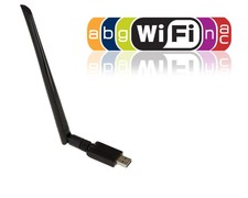 USB WIFI KEY IEEE802.11 A B C N AC DUAL BAND 2.4GHz 5.8GHz Antenna 5dBi 2T2R picture