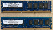 Nanya 8GB (4GB x2) 1Rx8 DDR3 PC3-12800U RAM picture