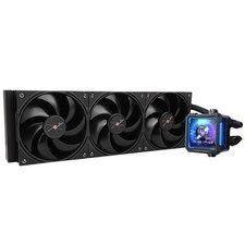 FW PRO 360 Black-360mm AIO CPU Liquid Cooler,IPS LCD Screen picture