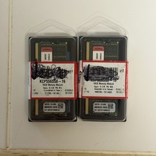NEW - Kingston 32GB Notebook (2x16GB) DDR5-5600 SO-DIMM non-ECC KCP556SS8-16 picture