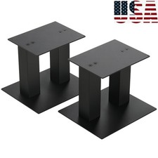 1 Pair Desktop Speaker Stands Up To 25Lb for Computer & Bookshelf Speakers picture