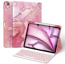 Keyboard Case for iPad Air 11-inch M4/M3/M2 (2026/2025/2024) Soft TPU Back Cover picture