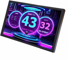 VSDISPLAY 8 Inch Small Mini LCD Monitor 1280x800 IPS Screen Display for Black  picture