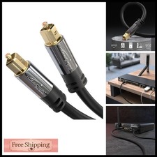 KabelDirekt 1094 Optical Audio TOSLINK Cable 50ft picture