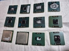 12pcs Intel cpu used picture
