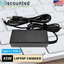 AC Adapter Power Supply Cord Charger For HP 17-by0061st 17-by0062cl Laptop picture