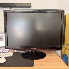 Samsung SyncMaster T260HD 25.5” LCD HDTV Monitor 1920x1200 Tested Working picture
